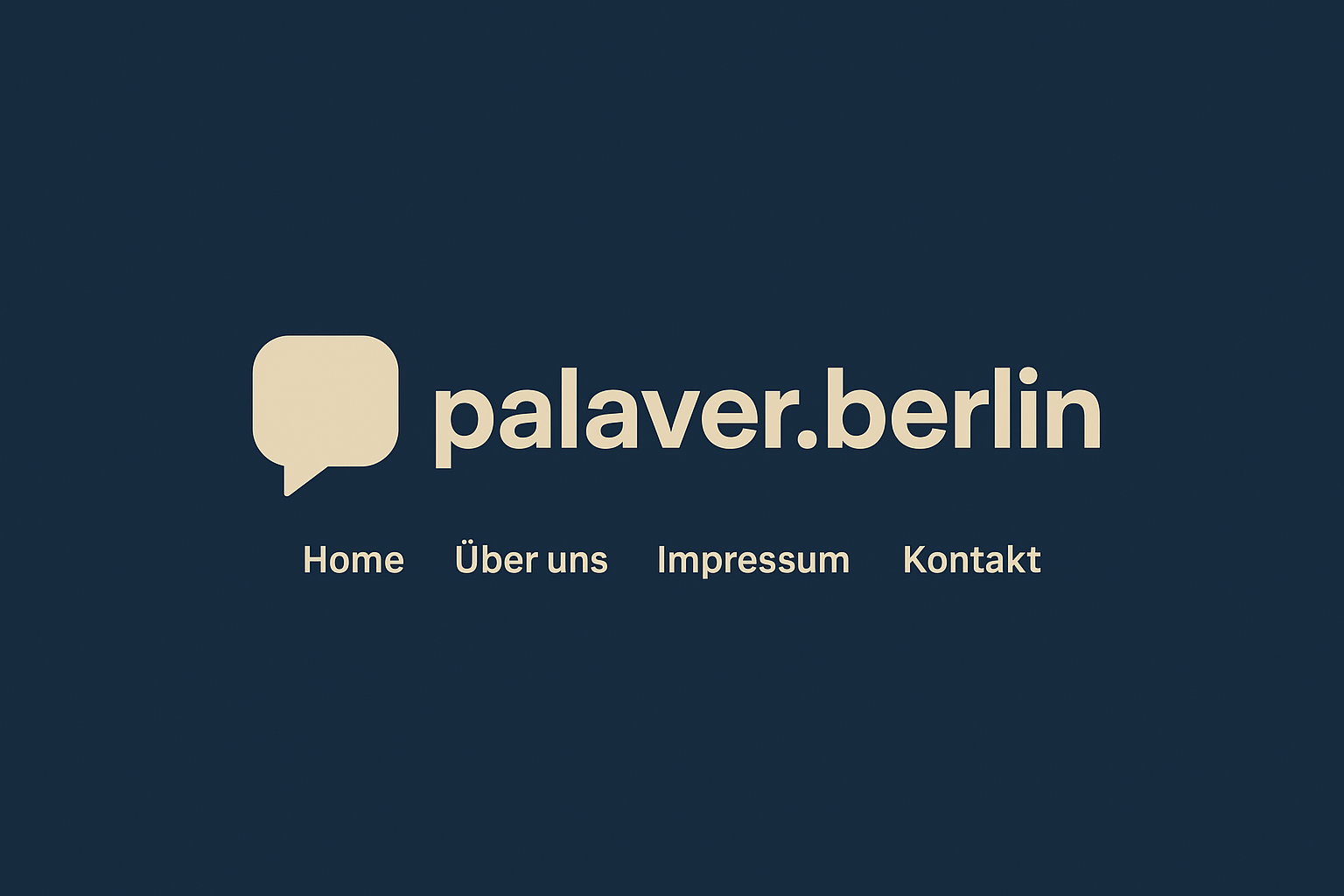 palaver.berlin Logo